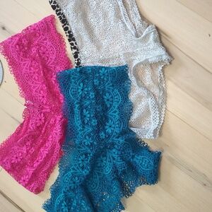 VICTORIA’S SECRET Lace Panties Shorties Size medium